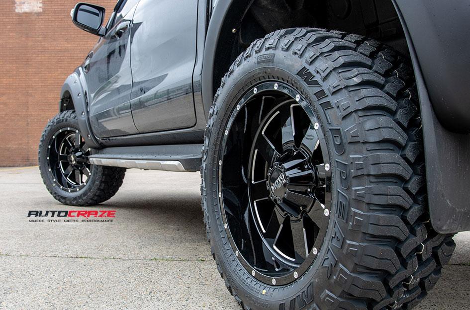 FORD RANGER MO962 GLOSS BLACK